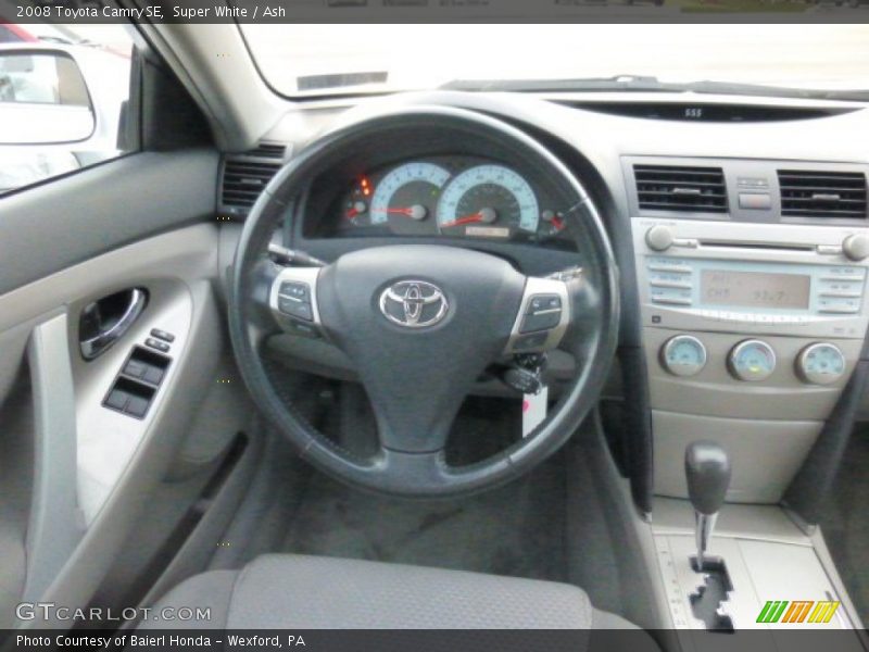 Super White / Ash 2008 Toyota Camry SE