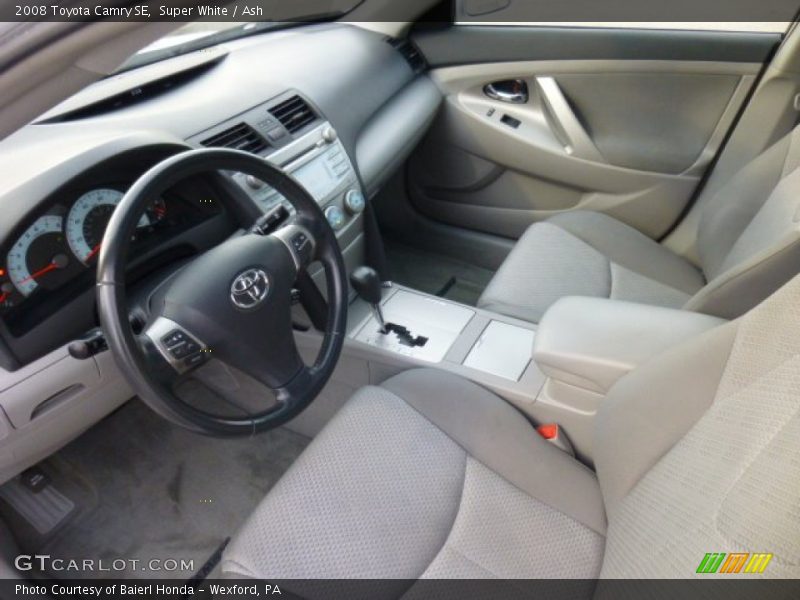 Super White / Ash 2008 Toyota Camry SE
