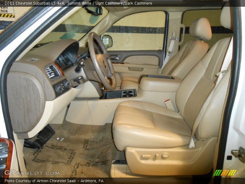 Summit White / Light Cashmere/Dark Cashmere 2011 Chevrolet Suburban LT 4x4