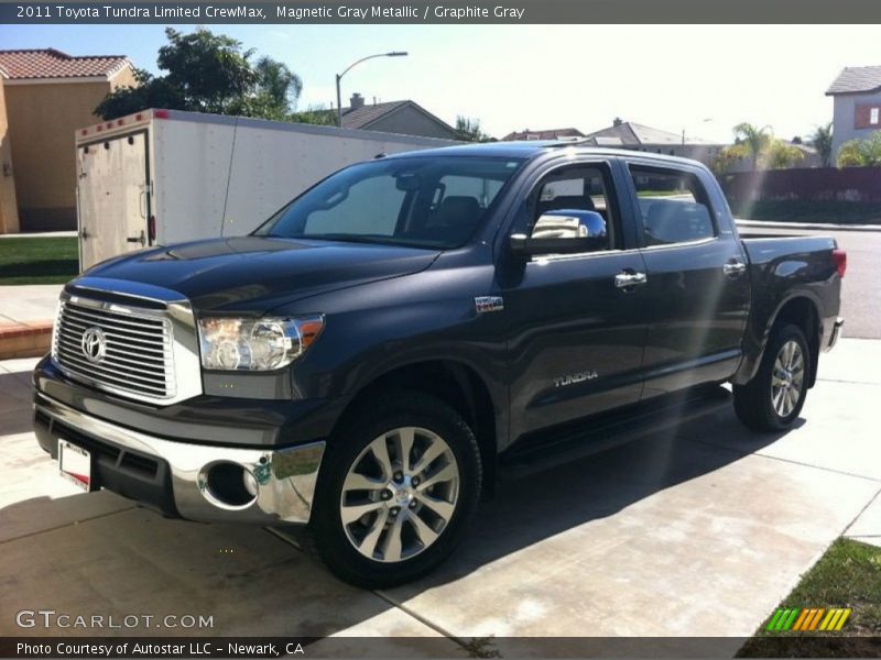 Magnetic Gray Metallic / Graphite Gray 2011 Toyota Tundra Limited CrewMax