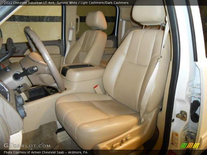 Summit White / Light Cashmere/Dark Cashmere 2011 Chevrolet Suburban LT 4x4