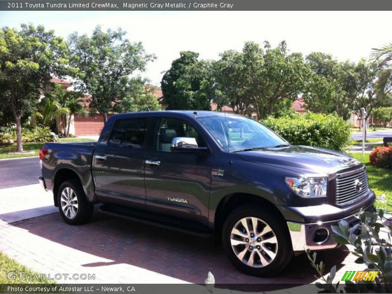 Magnetic Gray Metallic / Graphite Gray 2011 Toyota Tundra Limited CrewMax