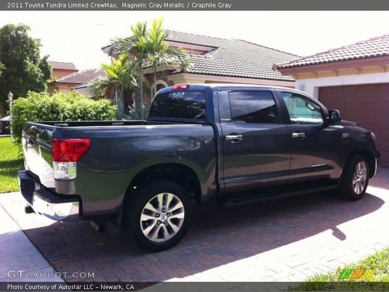 Magnetic Gray Metallic / Graphite Gray 2011 Toyota Tundra Limited CrewMax