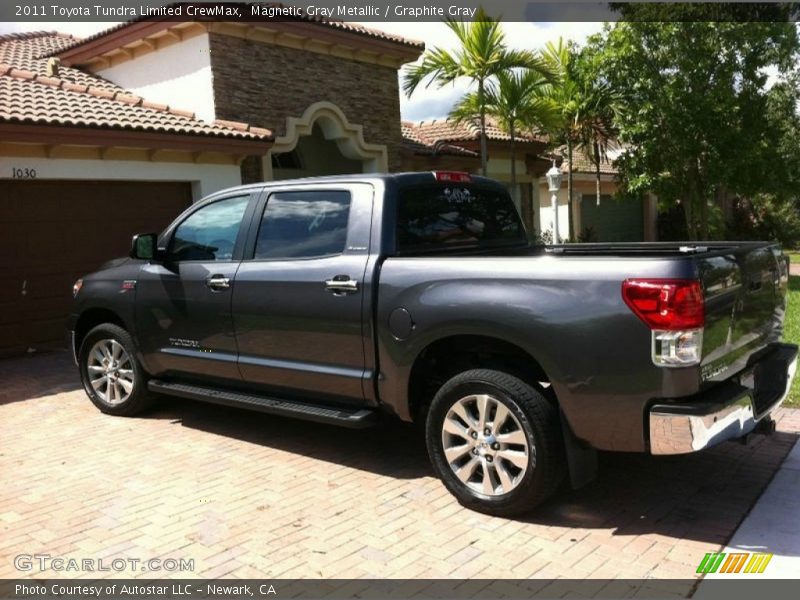 Magnetic Gray Metallic / Graphite Gray 2011 Toyota Tundra Limited CrewMax