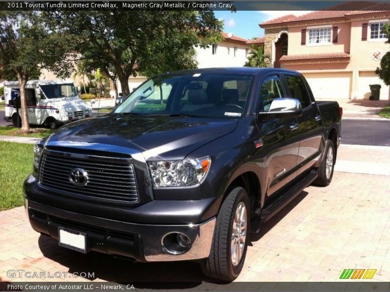 Magnetic Gray Metallic / Graphite Gray 2011 Toyota Tundra Limited CrewMax