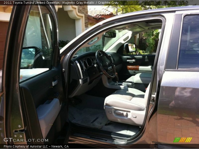 Magnetic Gray Metallic / Graphite Gray 2011 Toyota Tundra Limited CrewMax
