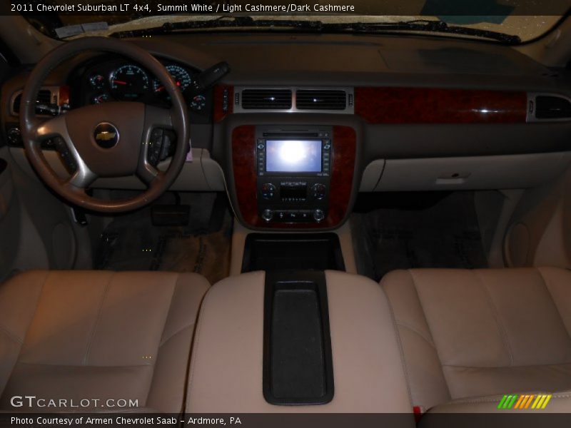 Summit White / Light Cashmere/Dark Cashmere 2011 Chevrolet Suburban LT 4x4