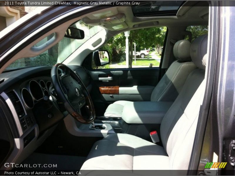 Magnetic Gray Metallic / Graphite Gray 2011 Toyota Tundra Limited CrewMax