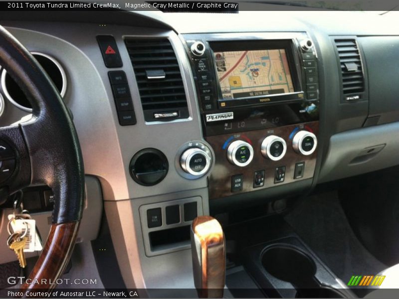 Magnetic Gray Metallic / Graphite Gray 2011 Toyota Tundra Limited CrewMax