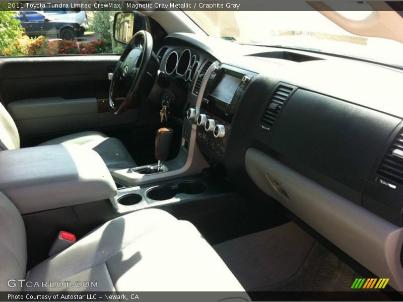 Magnetic Gray Metallic / Graphite Gray 2011 Toyota Tundra Limited CrewMax