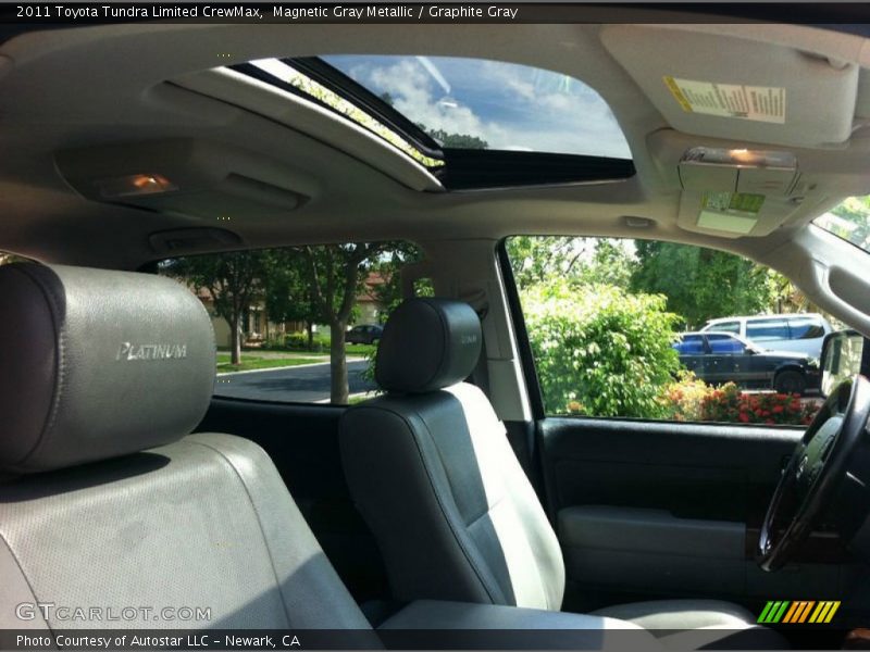 Magnetic Gray Metallic / Graphite Gray 2011 Toyota Tundra Limited CrewMax