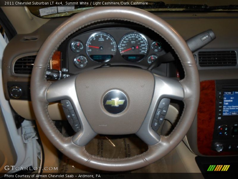 Summit White / Light Cashmere/Dark Cashmere 2011 Chevrolet Suburban LT 4x4