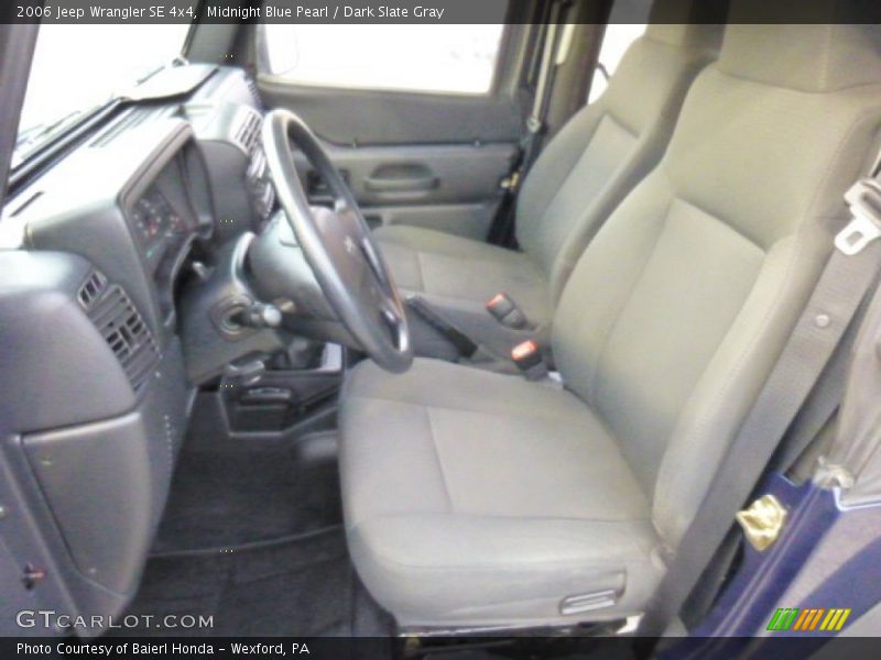 Midnight Blue Pearl / Dark Slate Gray 2006 Jeep Wrangler SE 4x4