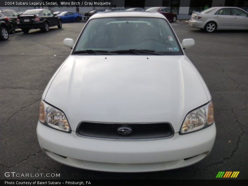 White Birch / Gray Moquette 2004 Subaru Legacy L Sedan