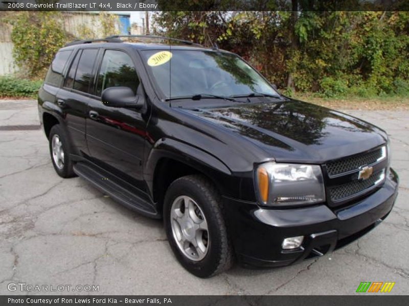 Black / Ebony 2008 Chevrolet TrailBlazer LT 4x4