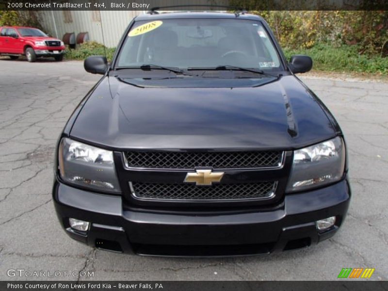 Black / Ebony 2008 Chevrolet TrailBlazer LT 4x4