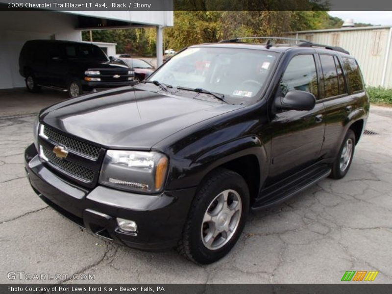 Black / Ebony 2008 Chevrolet TrailBlazer LT 4x4