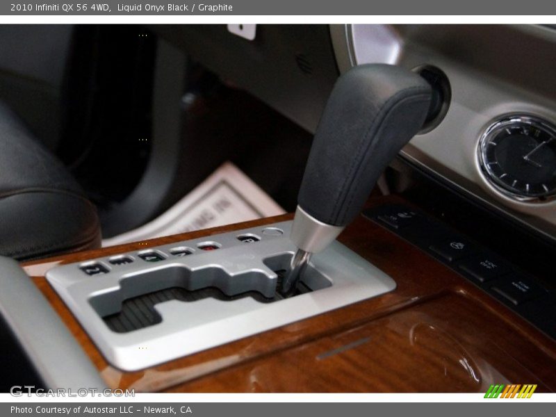 Liquid Onyx Black / Graphite 2010 Infiniti QX 56 4WD