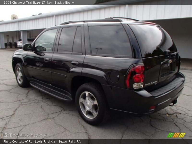 Black / Ebony 2008 Chevrolet TrailBlazer LT 4x4