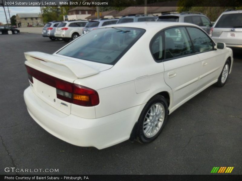 White Birch / Gray Moquette 2004 Subaru Legacy L Sedan