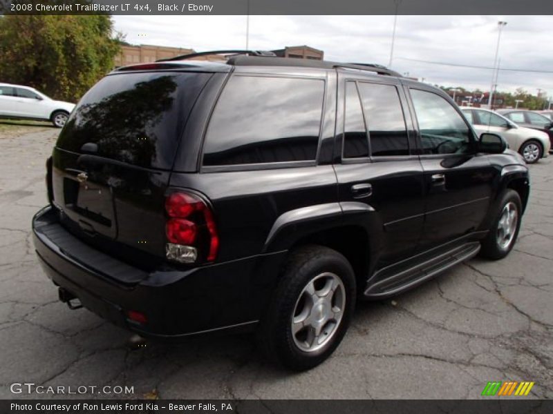 Black / Ebony 2008 Chevrolet TrailBlazer LT 4x4