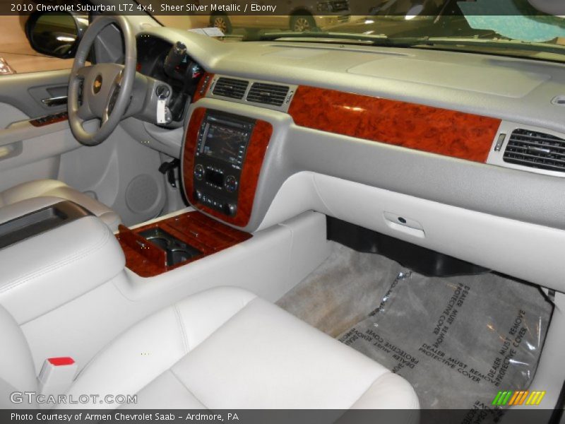 Sheer Silver Metallic / Ebony 2010 Chevrolet Suburban LTZ 4x4