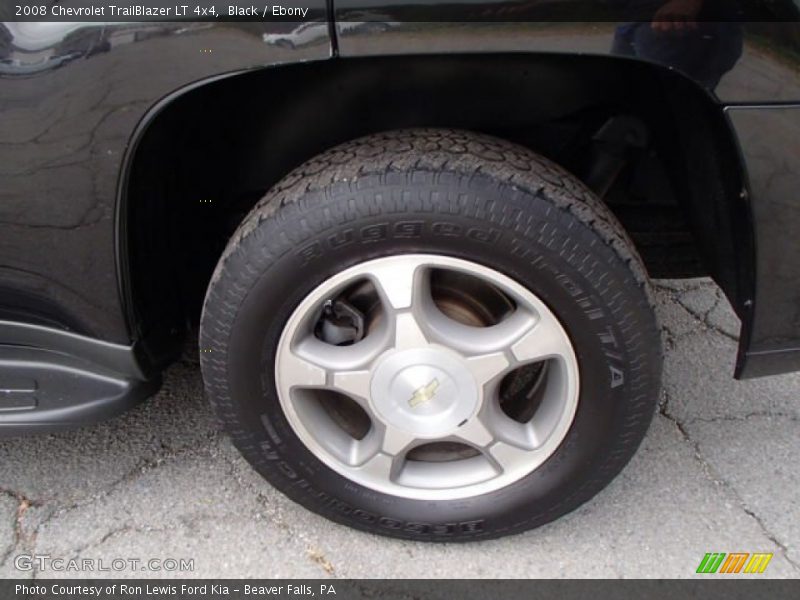 Black / Ebony 2008 Chevrolet TrailBlazer LT 4x4