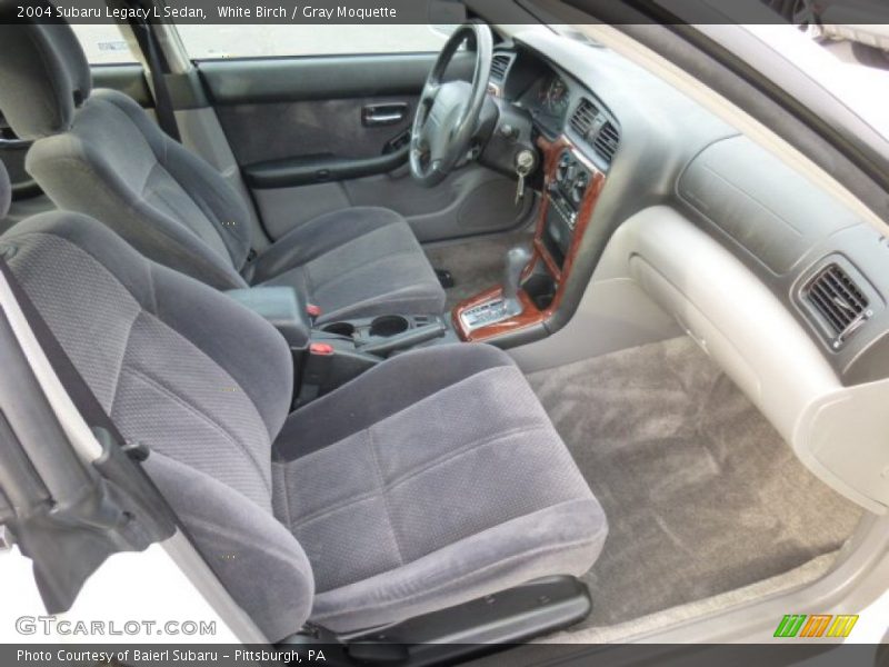 White Birch / Gray Moquette 2004 Subaru Legacy L Sedan