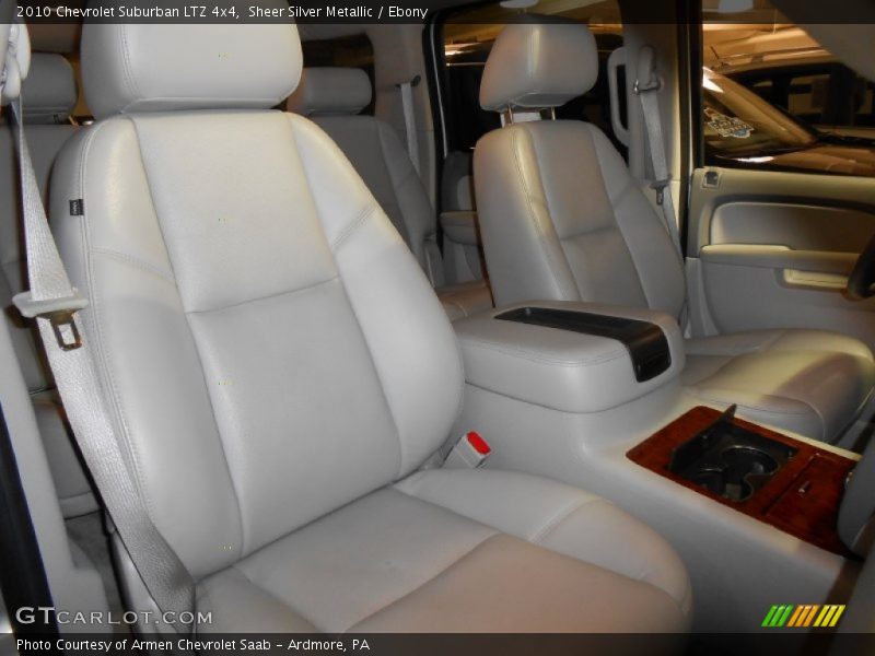 Sheer Silver Metallic / Ebony 2010 Chevrolet Suburban LTZ 4x4