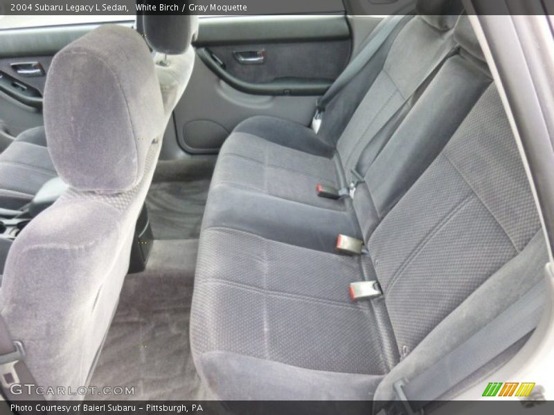 White Birch / Gray Moquette 2004 Subaru Legacy L Sedan