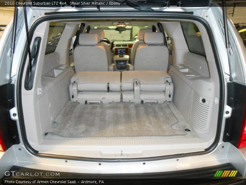 Sheer Silver Metallic / Ebony 2010 Chevrolet Suburban LTZ 4x4