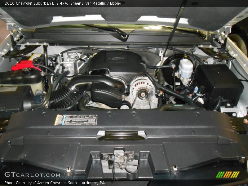 Sheer Silver Metallic / Ebony 2010 Chevrolet Suburban LTZ 4x4