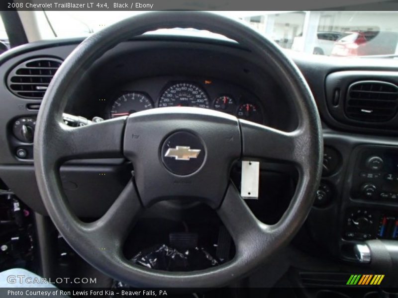 Black / Ebony 2008 Chevrolet TrailBlazer LT 4x4