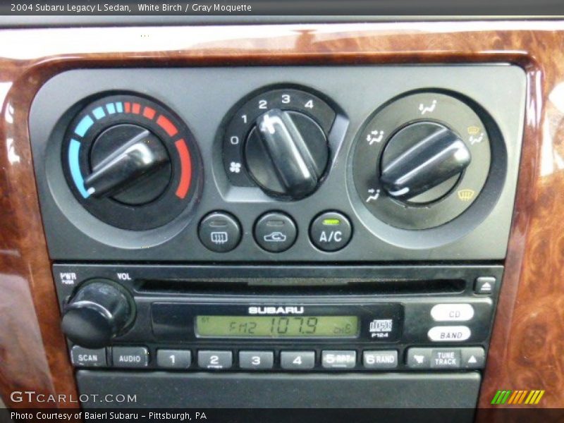 White Birch / Gray Moquette 2004 Subaru Legacy L Sedan