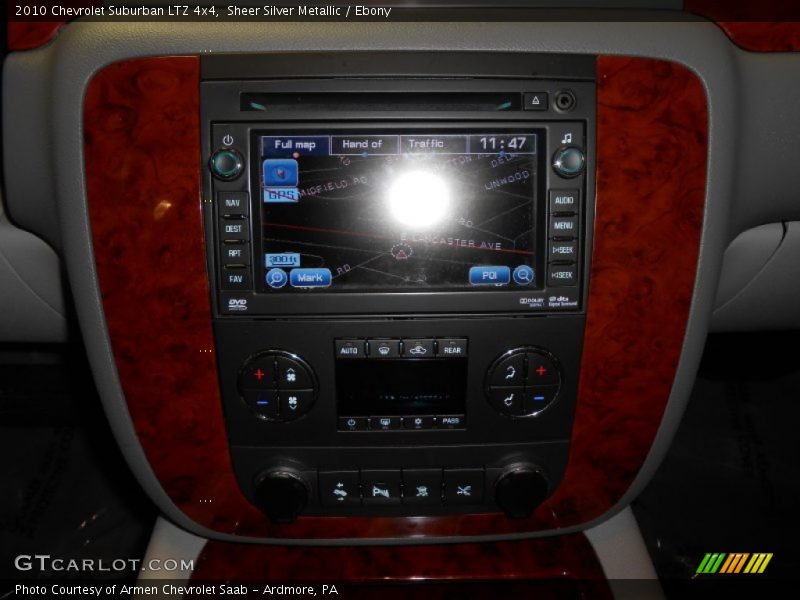Sheer Silver Metallic / Ebony 2010 Chevrolet Suburban LTZ 4x4