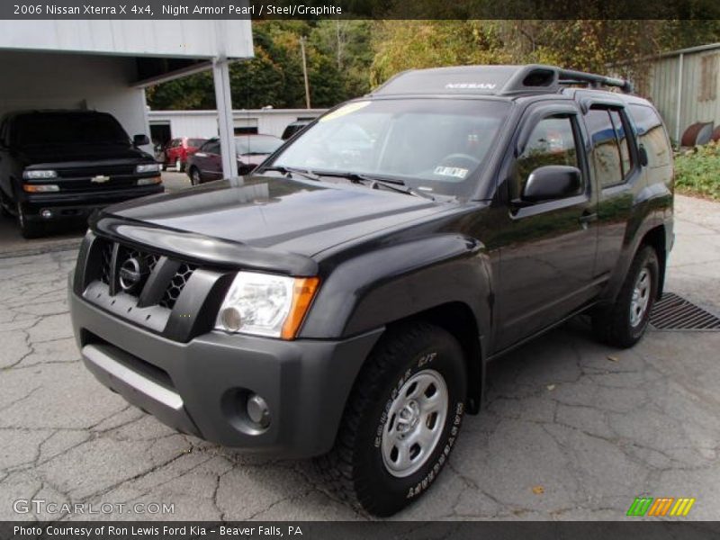 Night Armor Pearl / Steel/Graphite 2006 Nissan Xterra X 4x4