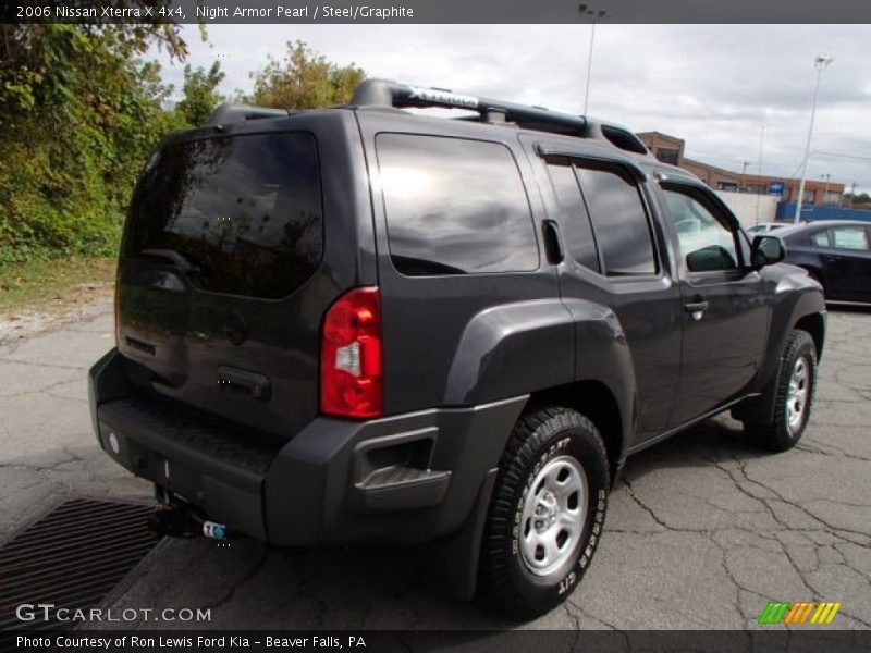 Night Armor Pearl / Steel/Graphite 2006 Nissan Xterra X 4x4