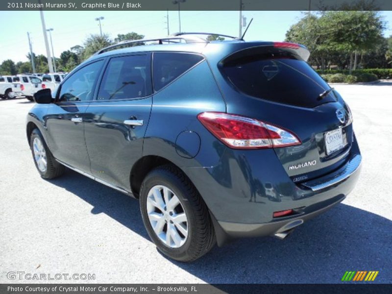 Graphite Blue / Black 2011 Nissan Murano SV