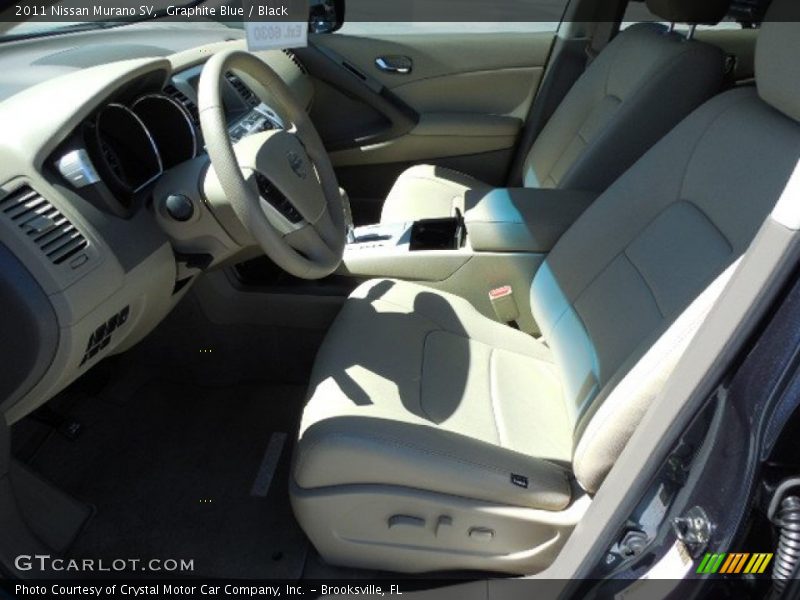 Graphite Blue / Black 2011 Nissan Murano SV