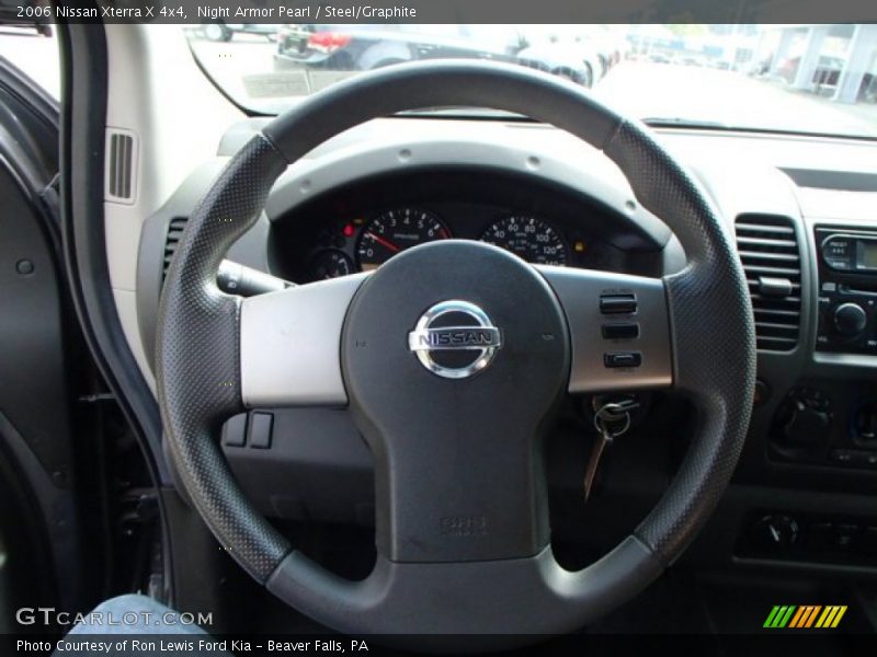Night Armor Pearl / Steel/Graphite 2006 Nissan Xterra X 4x4