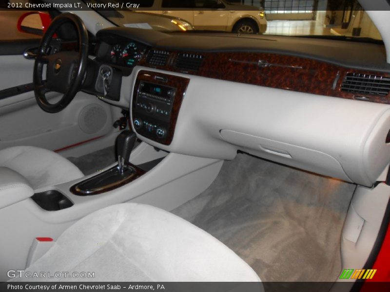 Victory Red / Gray 2012 Chevrolet Impala LT
