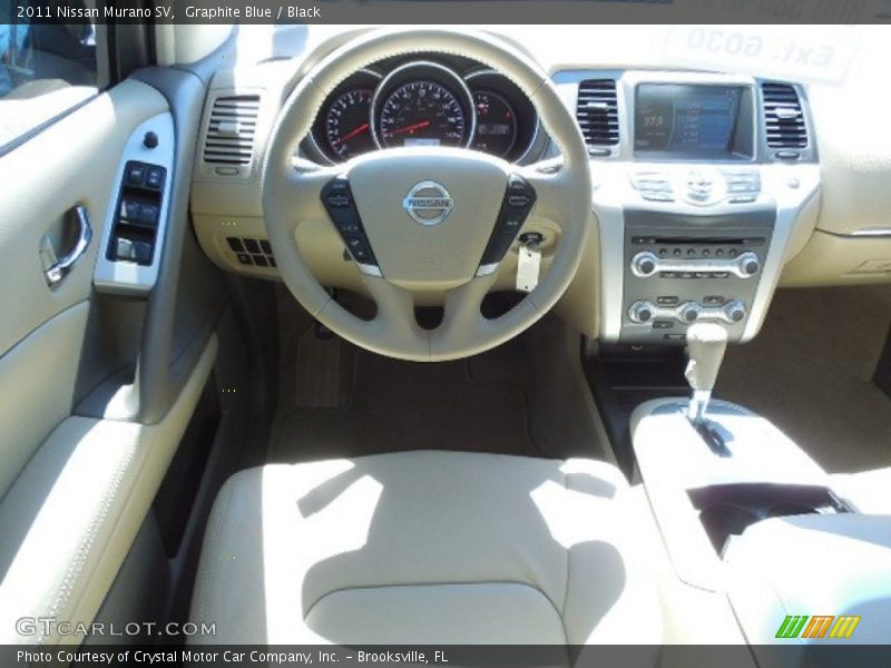 Graphite Blue / Black 2011 Nissan Murano SV