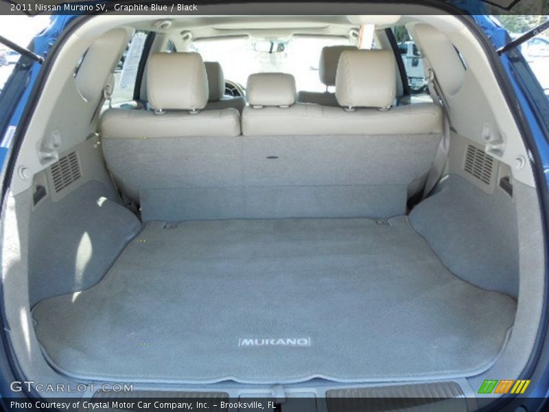 Graphite Blue / Black 2011 Nissan Murano SV