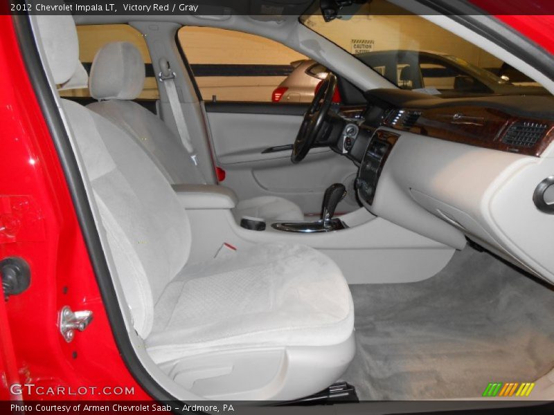 Victory Red / Gray 2012 Chevrolet Impala LT