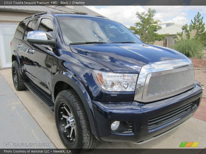 Black / Graphite 2010 Toyota Sequoia Platinum 4WD