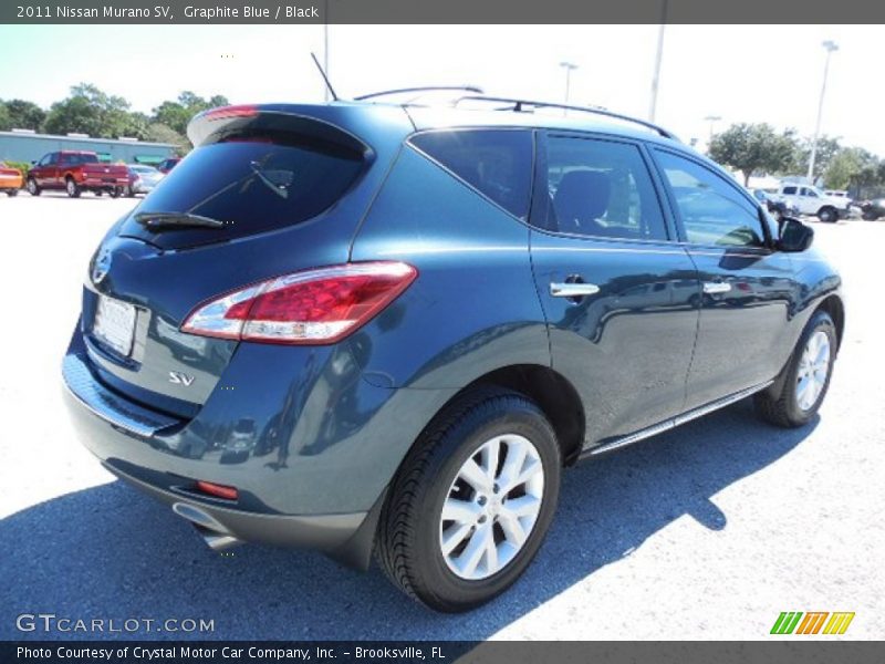 Graphite Blue / Black 2011 Nissan Murano SV