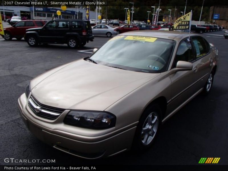 Silverstone Metallic / Ebony Black 2007 Chevrolet Impala LT
