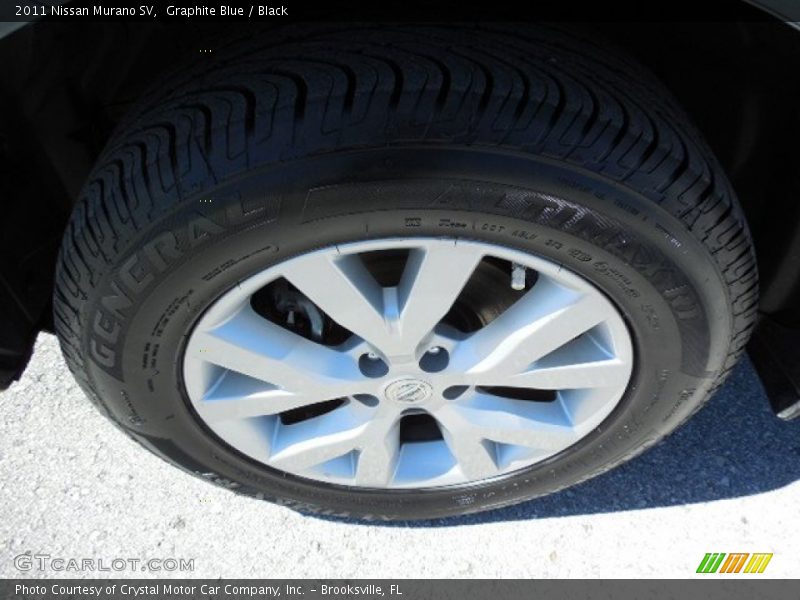 Graphite Blue / Black 2011 Nissan Murano SV