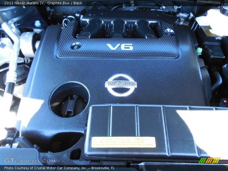 Graphite Blue / Black 2011 Nissan Murano SV