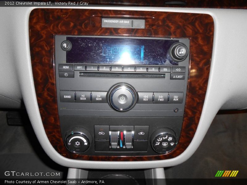 Victory Red / Gray 2012 Chevrolet Impala LT